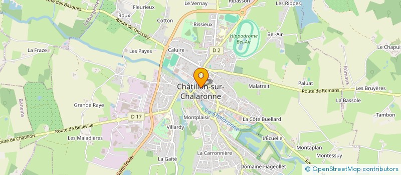 localisation de l'entreprise SCI ANDONNAYRE  CHATILLON-SUR-CHALARONNE