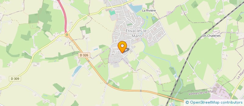 localisation de l'entreprise SCI ANDRAY  ETIVAL-LES-LE-MANS