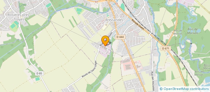 localisation de l'entreprise SCI ANDRE  BREVIANDES