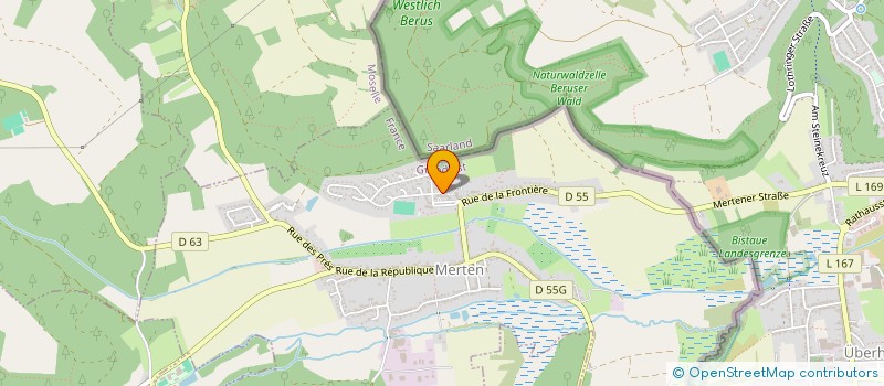 localisation de l'entreprise SCI ANDRE  MERTEN