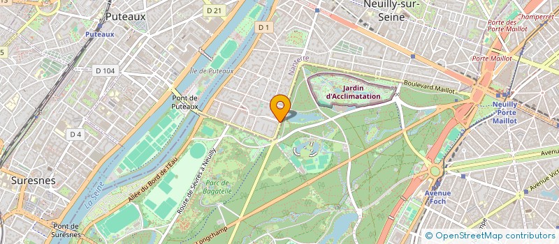 localisation de l'entreprise SCI ANDRE à NEUILLY-SUR-SEINE