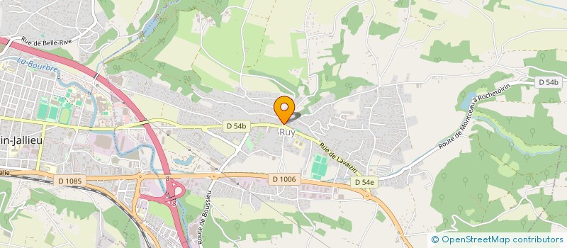 localisation de l'entreprise SCI ANDRE  RUY-MONTCEAU