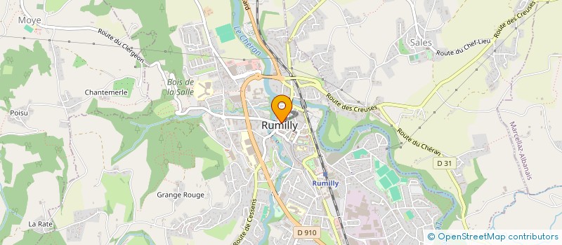 localisation de l'entreprise SCI ANDRE DE MONTFORT à RUMILLY