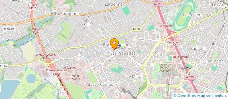 localisation de l'entreprise SCI ANDRE-FONBONNE à TOULOUSE
