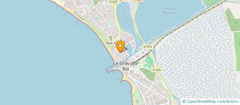 localisation de l'entreprise SCI ANDRE GRAU DU ROI  LE GRAU-DU-ROI