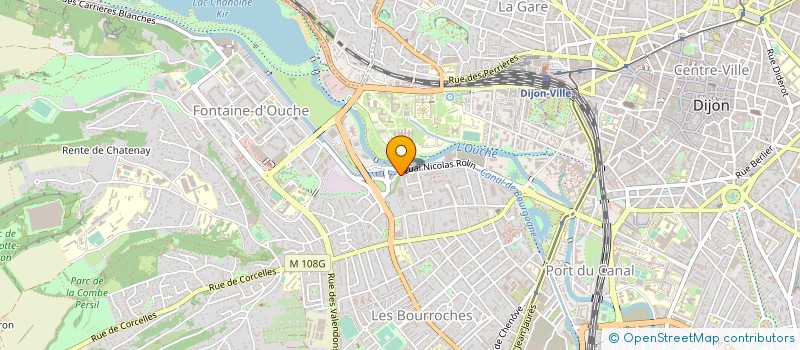 localisation de l'entreprise SCI ANDRE MALRAUX à DIJON