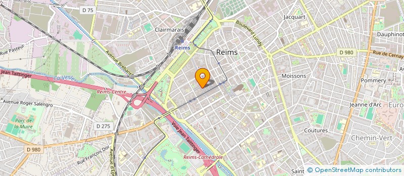 localisation de l'entreprise SCI ANDRE MARGOT  REIMS