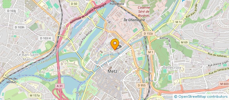 localisation de l'entreprise SCI ANDRE NADINE  METZ