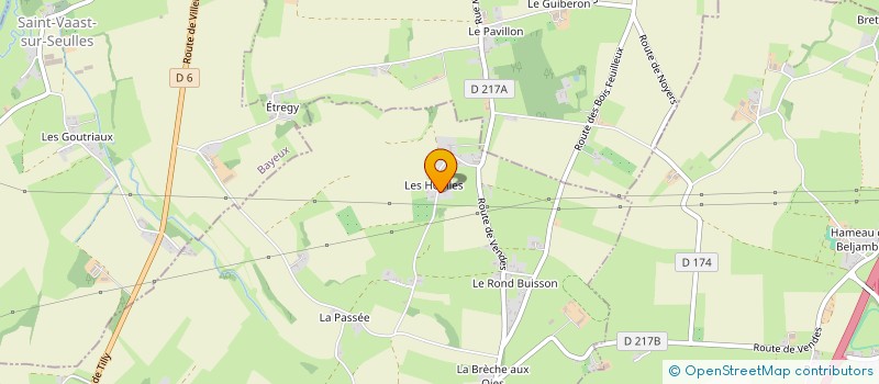 localisation de l'entreprise SCI ANDREA  MONTS-EN-BESSIN