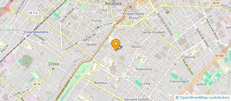 localisation de l'entreprise SCI ANDREA SAINT REMY  ROUBAIX