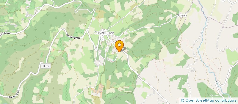 localisation de l'entreprise SCI ANDREAS  CASENEUVE