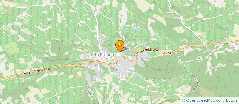 localisation de l'entreprise SCI ANDREAULT  LA BASTIDONNE