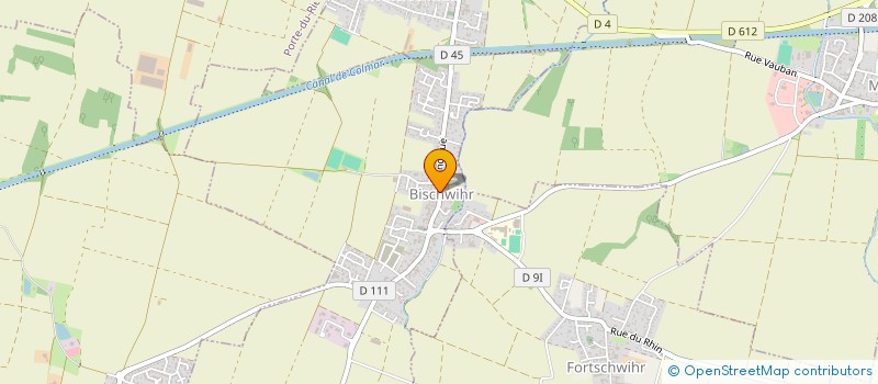 localisation de l'entreprise SCI ANDREAZ  BISCHWIHR