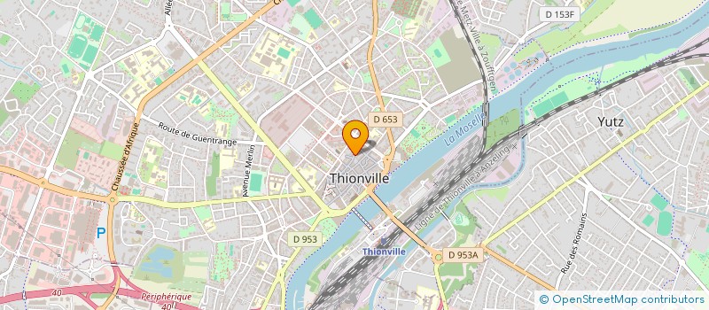 localisation de l'entreprise SCI ANDREE à THIONVILLE