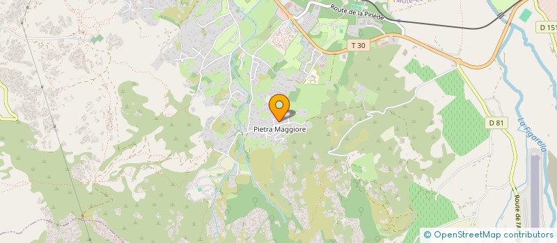 localisation de l'entreprise SCI ANDREE à CALVI