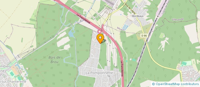 localisation de l'entreprise SCI ANDREJIC MK à POMPONNE