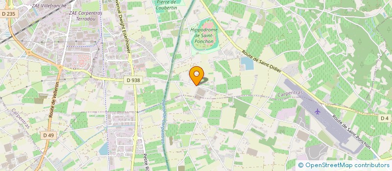 localisation de l'entreprise SCI ANDRELENE  CARPENTRAS