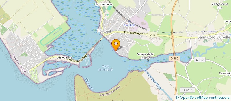 localisation de l'entreprise SCI ANDREW  PORT-BAIL-SUR-MER