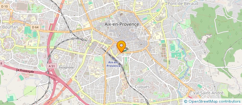 localisation de l'entreprise SCI ANDRIEU ROY RENE à AIX-EN-PROVENCE