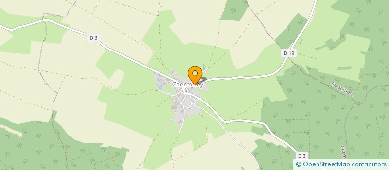 localisation de l'entreprise SCI ANDRIEUX  CHERMISEY