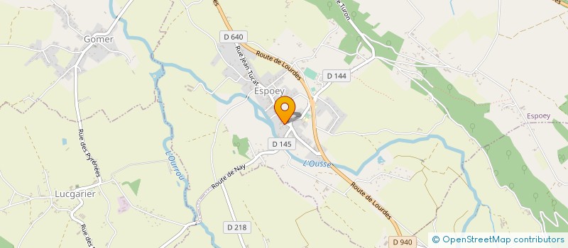 localisation de l'entreprise SCI ANDRILLON-ESPOEY-REVEST  ESPOEY