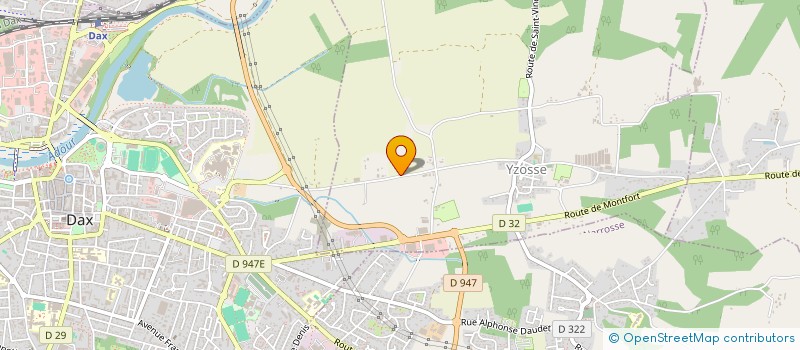 localisation de l'entreprise SCI ANDRILLON JBE  YZOSSE