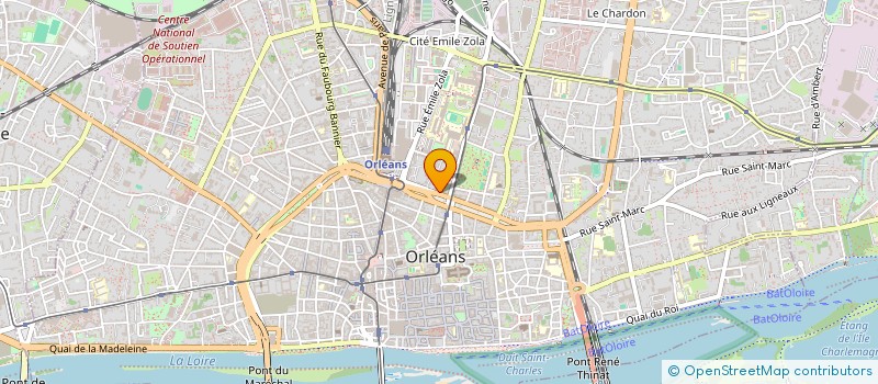 localisation de l'entreprise SCI ANDROCTONUS à ORLEANS