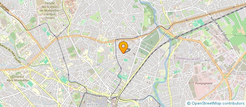 localisation de l'entreprise SCI ANDROMEDA à MONTPELLIER