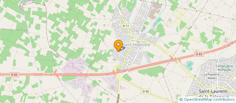 localisation de l'entreprise SCI ANDROMEDE à SAINT-HIPPOLYTE