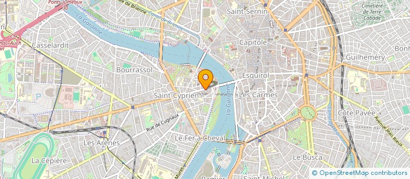 localisation de l'entreprise SCI ANDROMEDE à TOULOUSE