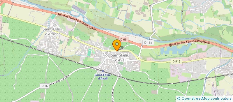 localisation de l'entreprise SCI ANDROMEDE  MILLAS