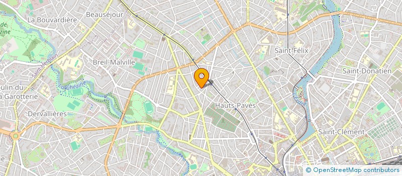 localisation de l'entreprise SCI ANDROMEDE à NANTES