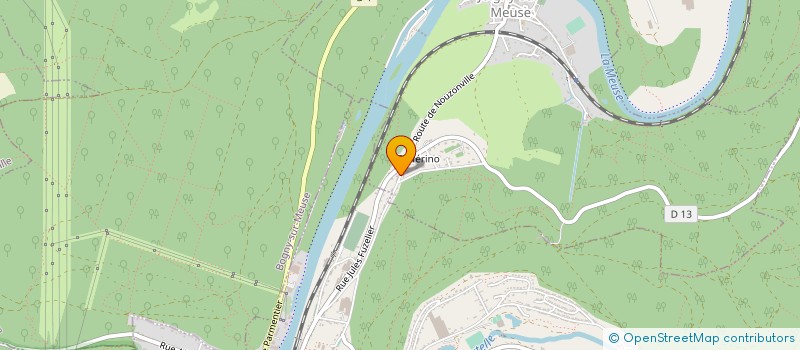 localisation de l'entreprise SCI ANDROMEDE  JOIGNY-SUR-MEUSE