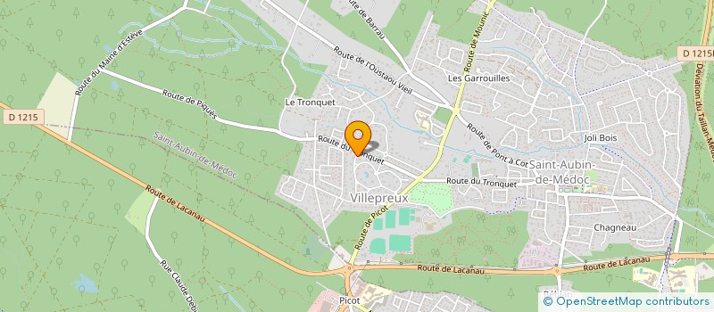 localisation de l'entreprise SCI ANDROMEDE  SAINT-AUBIN-DE-MEDOC