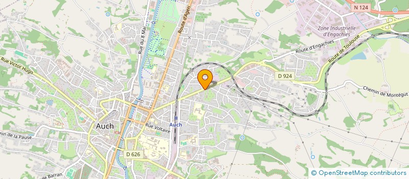 localisation de l'entreprise SCI ANDURAND-LARNAUDIE  AUCH