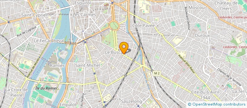 localisation de l'entreprise SCI ANDUZE ACHER à TOULOUSE