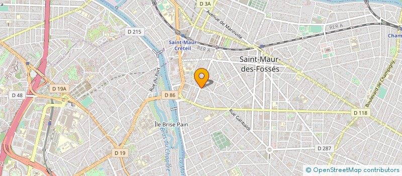 localisation de l'entreprise SCI ANDY à SAINT-MAUR-DES-FOSSES