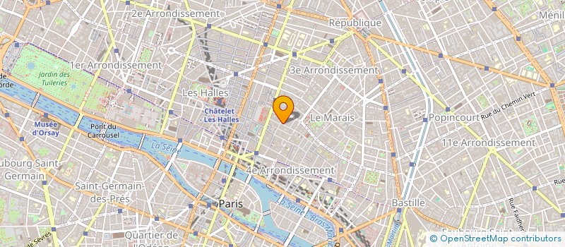 localisation de l'entreprise SCI ANDY SP  PARIS