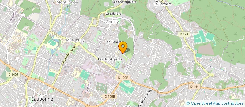 localisation de l'entreprise SCI ANDYAK à ANDILLY