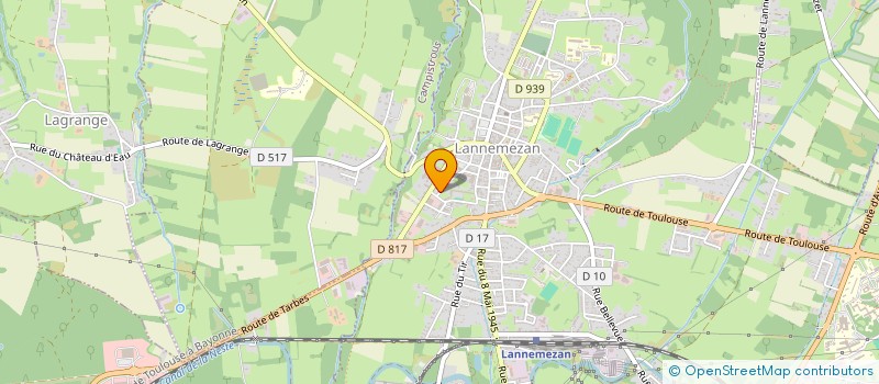 localisation de l'entreprise SCI ANDYVES  LANNEMEZAN