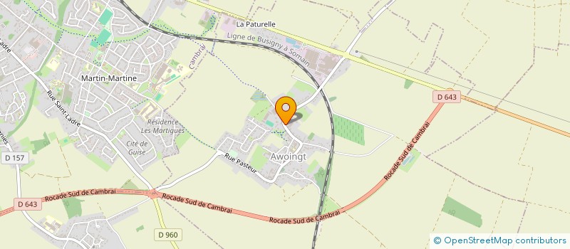 localisation de l'entreprise SCI ANECY  AWOINGT