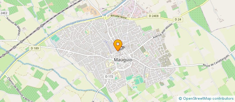 localisation de l'entreprise SCI ANEGADA  MAUGUIO