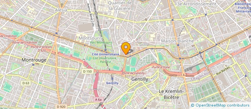 localisation de l'entreprise SCI ANELIA  PARIS