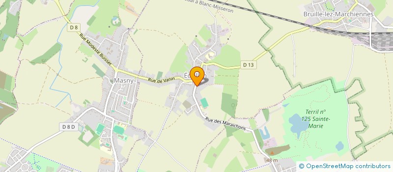 localisation de l'entreprise SCI ANELLA  ECAILLON