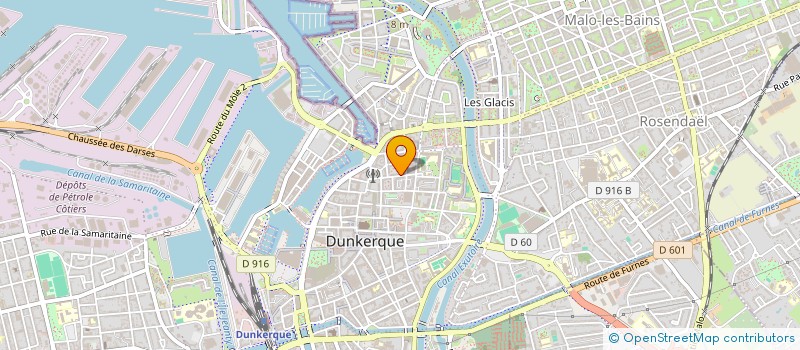 localisation de l'entreprise SCI ANEMAT à DUNKERQUE