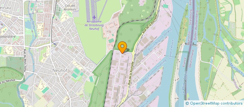 localisation de l'entreprise SCI ANEMONES  STRASBOURG
