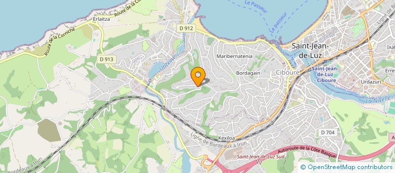 localisation de l'entreprise SCI ANERAN LE HAUT  CIBOURE