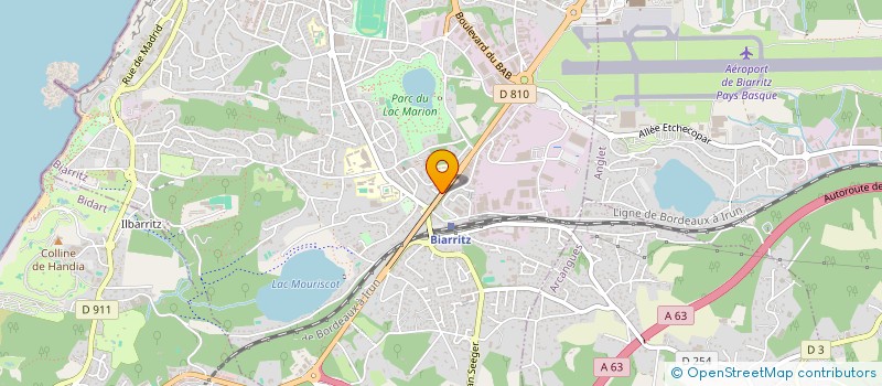 localisation de l'entreprise SCI ANETTE à BIARRITZ