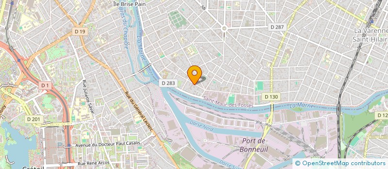 localisation de l'entreprise SCI ANEX à SAINT-MAUR-DES-FOSSES