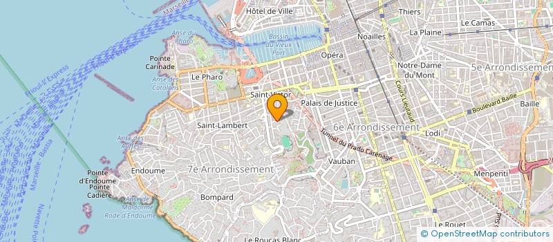 localisation de l'entreprise SCI ANFA à MARSEILLE